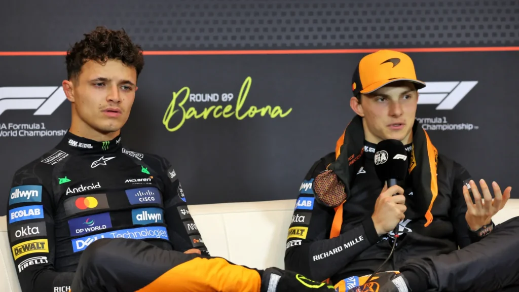 McLaren has insisted Lando Norris and Oscar Piastri remain free to race