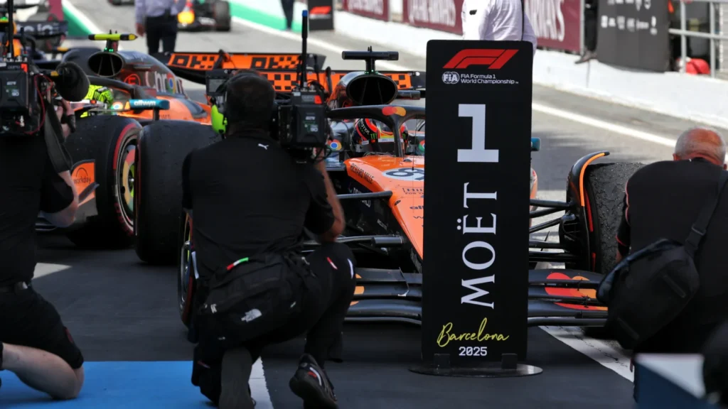 McLaren secured a 1-2 finish in Barcelona
