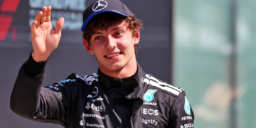 Third placed Andrea Kimi Antonelli (ITA) Mercedes AMG F1 in parc ferme. 15.06.2025. Formula 1 World Championship, Rd 10, Canadian Grand Prix, Montreal, Canada, Race Day