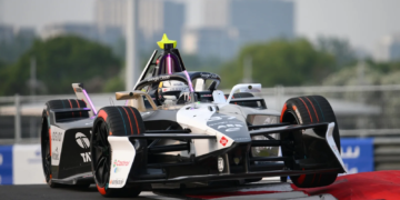 Nick Cassidy of New Zealand driving the (37) Jaguar TCS Racing Jaguar I-TYPE 7 on track during Practice, ahead of the Shanghai E-Prix, Round 10 of the 2025 FIA Formula E World Championship at Shanghai International Circuit on May 30, 2025 in Shanghai, China