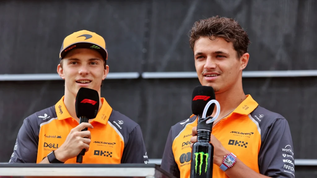 Oscar Piastri still feels Max Verstappen will be a threat to McLaren this weekend
