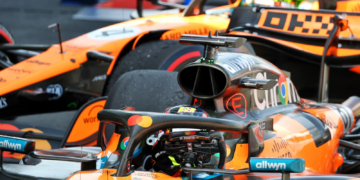 Race winner Oscar Piastri (AUS) McLaren MCL39 in parc ferme. 01.06.2025. Formula 1 World Championship, Rd 9, Spanish Grand Prix, Barcelona, Spain, Race Day