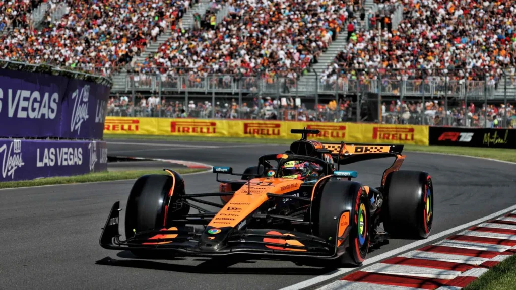 Oscar Piastri was more than two tenths off from George Russell’s pole time