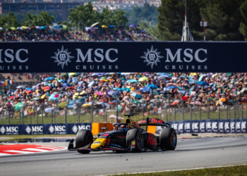 Josep Maria Marti (ESP) Campos Racing. 01.06.2025. FIA Formula 2 Championship, Rd 6, Feature Race, Barcelona, Spain, Sunday