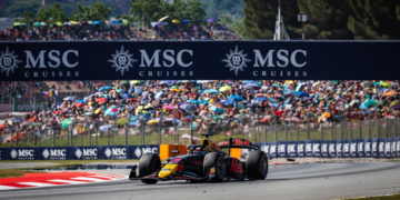 Josep Maria Marti (ESP) Campos Racing. 01.06.2025. FIA Formula 2 Championship, Rd 6, Feature Race, Barcelona, Spain, Sunday