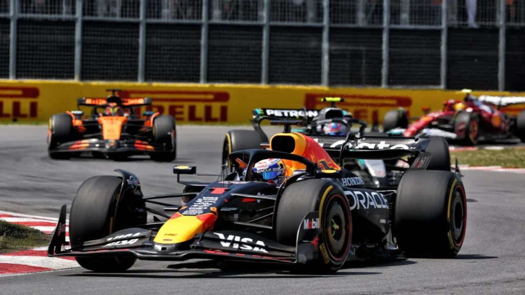 Max Verstappen (NLD) Red Bull Racing RB21. 15.06.2025. Formula 1 World Championship, Rd 10, Canadian Grand Prix, Montreal, Canada, Race Day