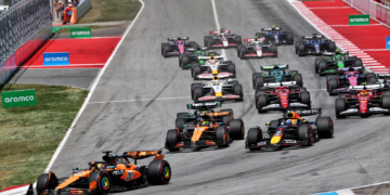 Oscar Piastri takes victory in F1 Spanish GP as Max Verstappen penalised