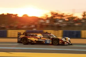Ollie Gray fought for the LMP2 class win in his maiden 24 Hours of Le Mans