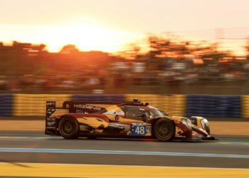 Ollie Gray fought for the LMP2 class win in his maiden 24 Hours of Le Mans