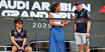 “He’s not a pancake, right? When he was in those Racing Bulls, he always looked good compared to Hadjar. But yeah, it is what it is.”