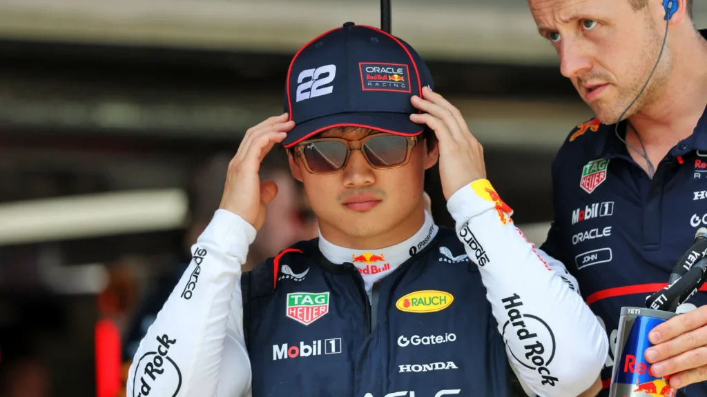 Yuki Tsunoda has denied he misses being at Racing Bulls