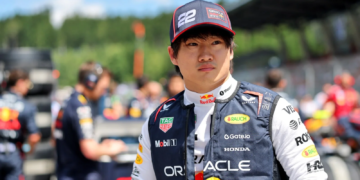 Yuki Tsunoda (JPN) Red Bull Racing on the grid. 29.06.2025. Formula 1 World Championship, Rd 11, Austrian Grand Prix, Spielberg, Austria, Race Day