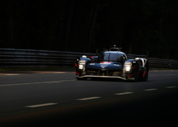 Toyota’s Seb Buemi sets pace in night practice at Le Mans