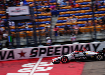 Power won the second race of the double-header weekend in 2024. Photo: Kevin Dejewski