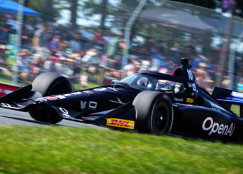 Palou was quickest in the second practice session. Photo: Kevin Dejewski