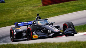 Palou recovered to finish on the podium, but still lost his chance at the win. Photo: Kevin Dejewski