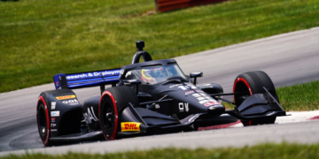 Palou recovered to finish on the podium, but still lost his chance at the win. Photo: Kevin Dejewski