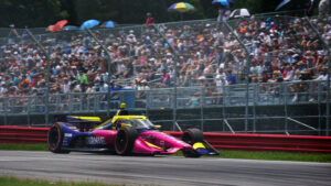 Simpson had a chance at his best ever finish at Mid-Ohio early in July. Photo: Kevin Dejewski
