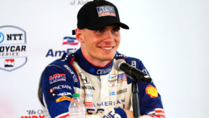 Lundqvist last competed in IndyCar during the 2024 season. Photo: Kevin Dejewski