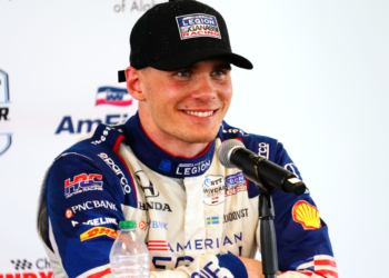 Lundqvist last competed in IndyCar during the 2024 season. Photo: Kevin Dejewski