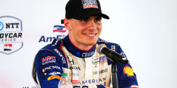 Lundqvist last competed in IndyCar during the 2024 season. Photo: Kevin Dejewski