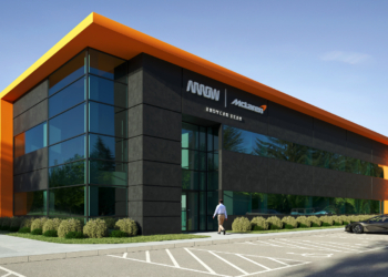 The new facility will be renovated and rebranded to match Arrow McLaren's design theme. Photo: Arrow McLaren
