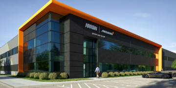 The new facility will be renovated and rebranded to match Arrow McLaren's design theme. Photo: Arrow McLaren