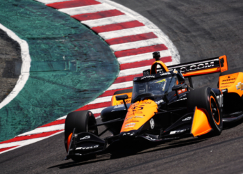 O'Ward was quickest to open the weekend. Photo: Kevin Dejewski