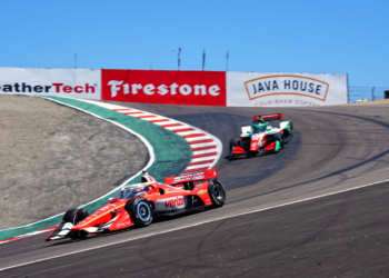 Drivers flew down the famous Corkscrew as fast as possible during qualifying. Photo: Kevin Dejewski