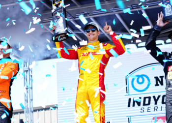 Palou earned his eighth win of the season. Photo: Kevin Dejewski