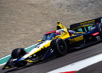 Herta finished on the podium this past weekend. Photo: Kevin Dejewski