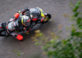 David Munoz prevails in final corner German Moto3 victory