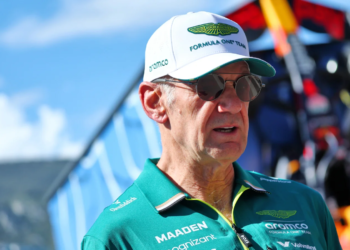 Adrian Newey began work at Aston Martin back in March