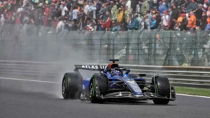 Alex Albon blames current F1 car design for dangerous spray in wet-weather racing conditions