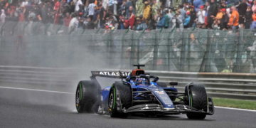 Alex Albon blames current F1 car design for dangerous spray in wet-weather racing conditions