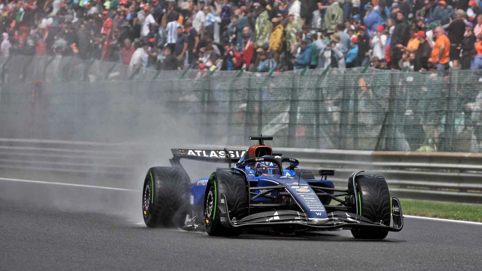 Alex Albon vows current F1 cars, not ‘weak’ drivers to blame for wet weather delays