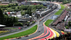 The Belgian GP was delayed by weather conditions, causing criticism from elsewhere