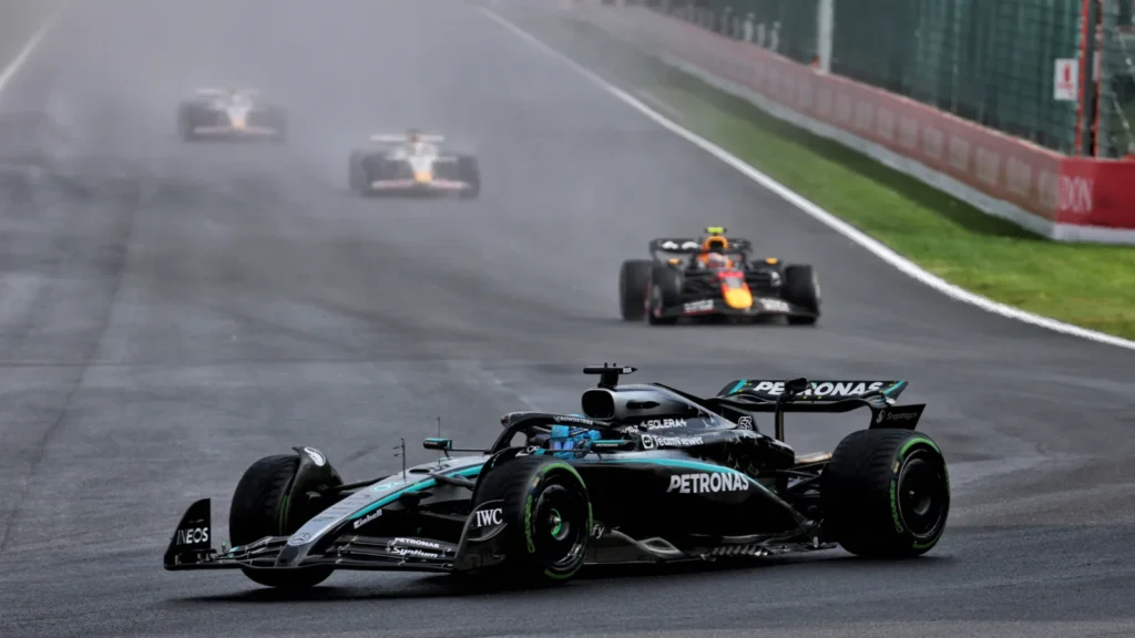 George Russell has said the W16 has regressed