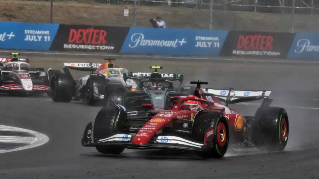Silverstone struggles fresh in Charles Leclerc’s mind as Ferrari battles wet-weather woes