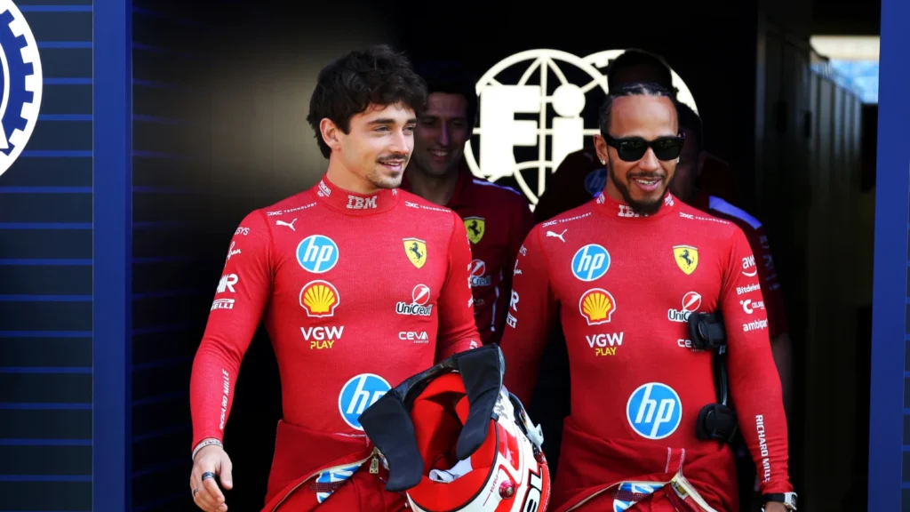 Charles Leclerc has outperformed Lewis Hamilton at Ferrari