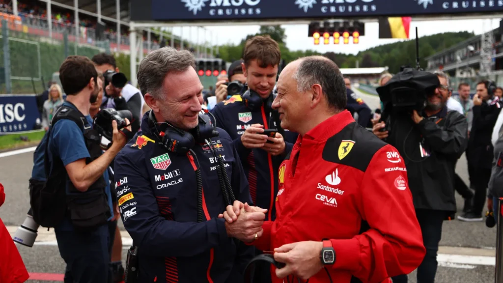 Ferrari could line up Christian Horner to replace Fred Vasseur