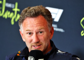 Christian Horner gave a hint that he had no inkling a Red Bull exit was on the cards