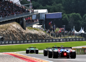 The first of two races this weekend in Belgium