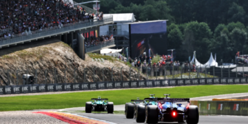 The first of two races this weekend in Belgium