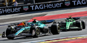 Fernando Alonso held off Gabriel Bortoleto for seventh in the closing stages of the Austrian Grand Prix