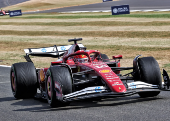Charles Leclerc (MON) Ferrari SF-25. 06.07.2025. Formula 1 World Championship, Rd 12, British Grand Prix, Silverstone, England, Race Da