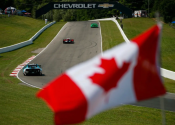 The Canadian Tire Motorsport Park hosts the Chevrolet Grand Prix for IMSA's sole trip outside the USA