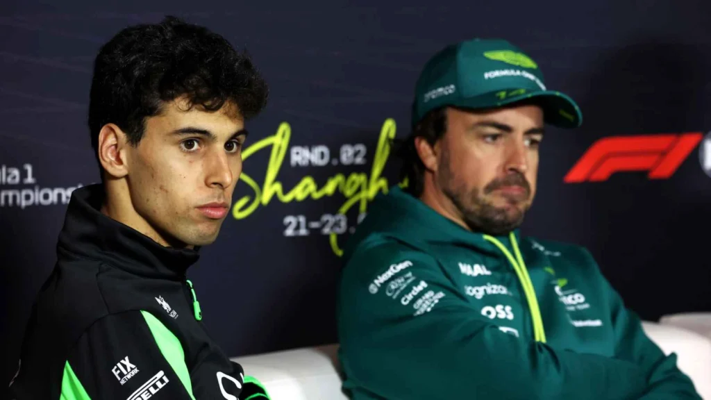 Gabriel Bortoleto’s breakthrough points finish came behind his manager Fernando Alonso