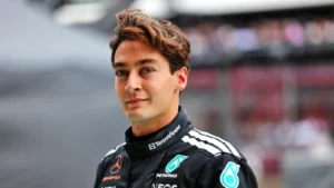 George Russell has been linked with Aston Martin