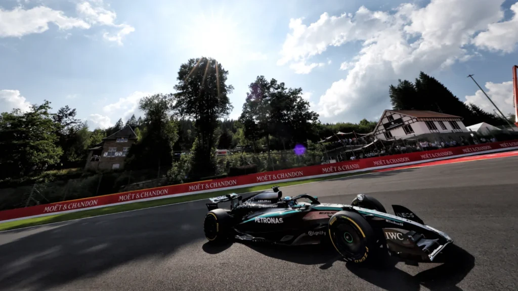 Russell's pace in FP1 was good, but will now start the Sprint Race 13th